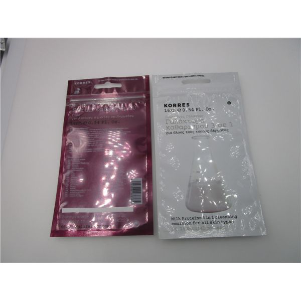 bolso lateral del sello tres de alta calidad con los bolsos/el bolso ziplock ziplock/de la cremallera para la ropa interior