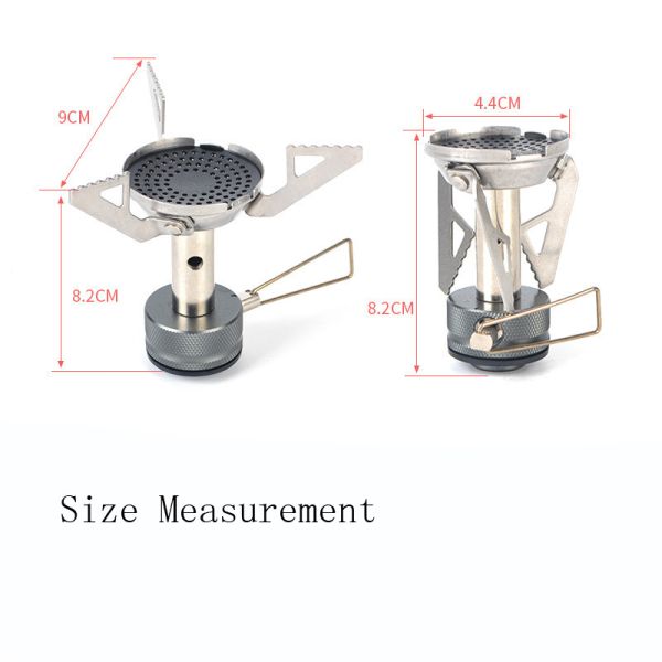 Outdoor Portable Camping Gas Cooker Stove Mini Burner Stove with Power Coated Finishing