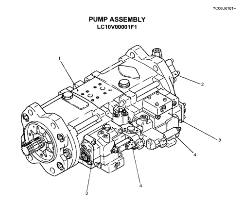 Sk330-6e Kobelco Соленоидный клапан Yn35v00003f1, Прочный клапан экскаватора Yn35v00018f2