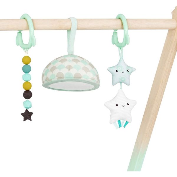 24.8 Inch Washable Baby Play Mat CE BSCI certification with hanging toys
