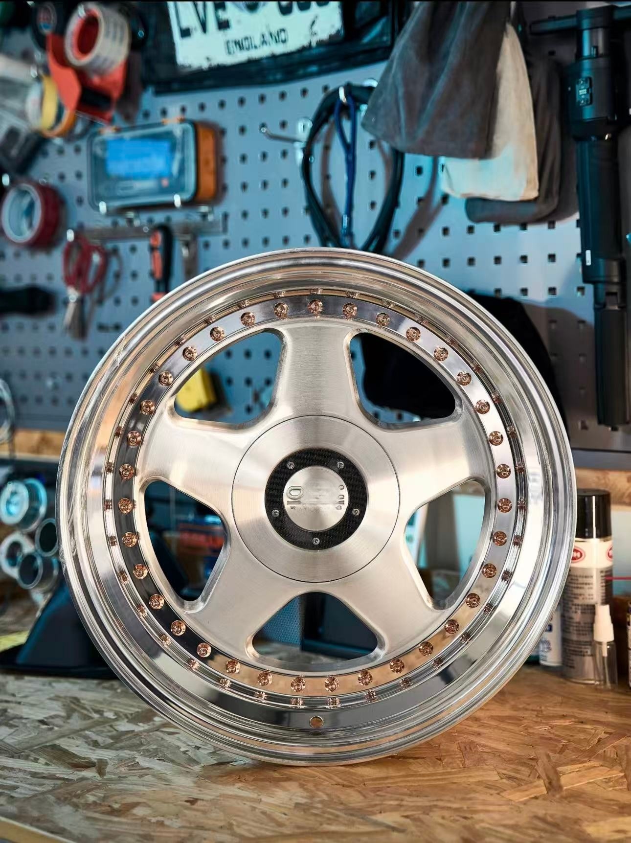 5 SpokeTwo Pieces Forged Wheels 5x114.3 5x120 5x112 Concave Passenger Car Rims 18 19 20 22  Inch Custom Alloy Wheel Match