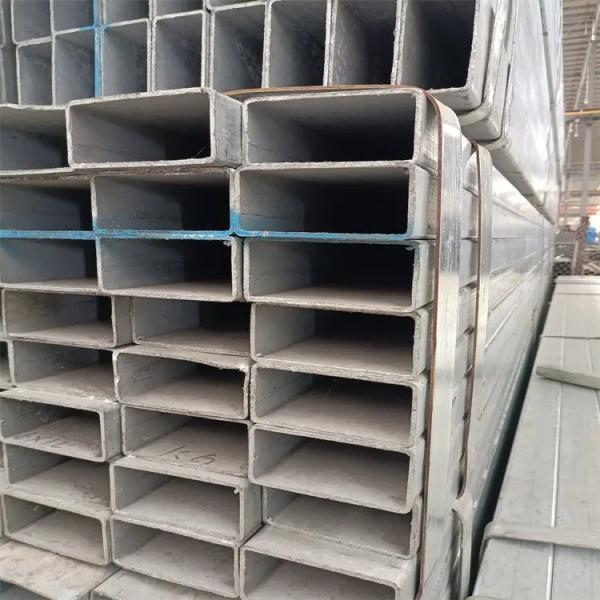 1.5 mm a 20 mm Tubo de aço retangular de parede espessa de aço inoxidável ASTM