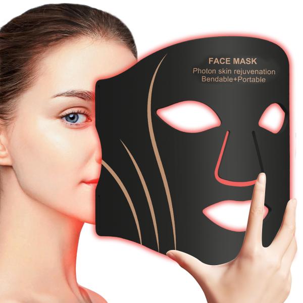 Batterie lithium-ion 1200mAh, 70 LED, masque souple pour la récupération des coups de soleil