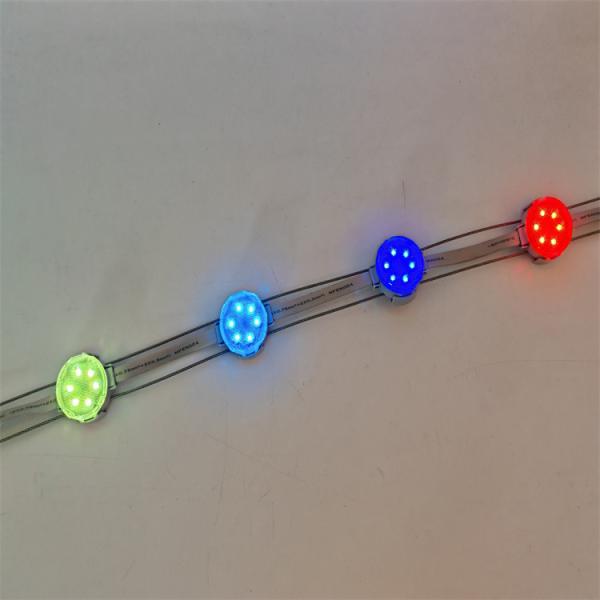 40 mm Couleur unique DC24V IP67 SMD3535 LED Node Dot String Pixel Point Lights pour l'éclairage de façade