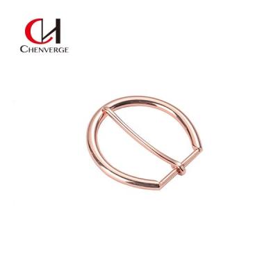 ODM Rustproof Pin Belt Buckles Rose Gold Color For Women Coat