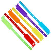 Pulseiras de vinil impressas seguras