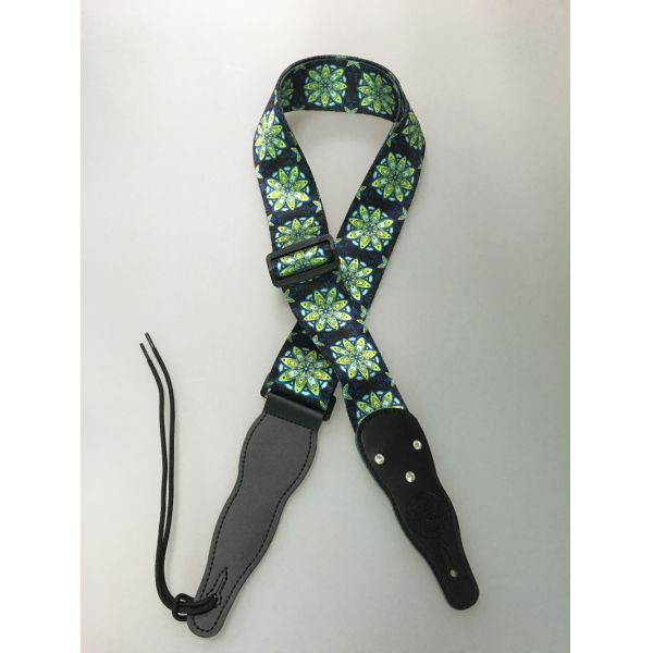 Custom LOGO Personalized Guitar Straps With Polyester Cotton Material