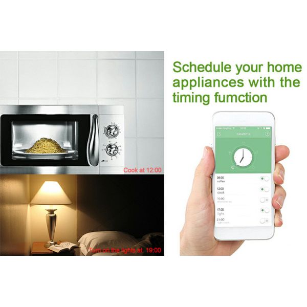 Дистанционное управление стенной розетки 220v США беспроводное Alexa ваши бытовые техники от везде