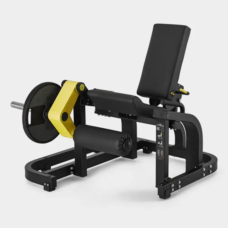 Steel Plate Loaded Machine Leg Extension Fitness Strength Training Equipment for Gym or Home Use