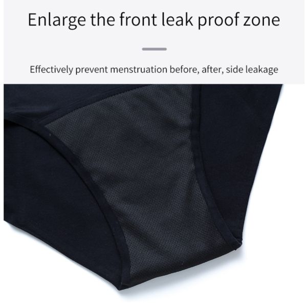 Proof Overnight Period Panties Underwear Plus Size High Waist Seamless Menstrual Panties