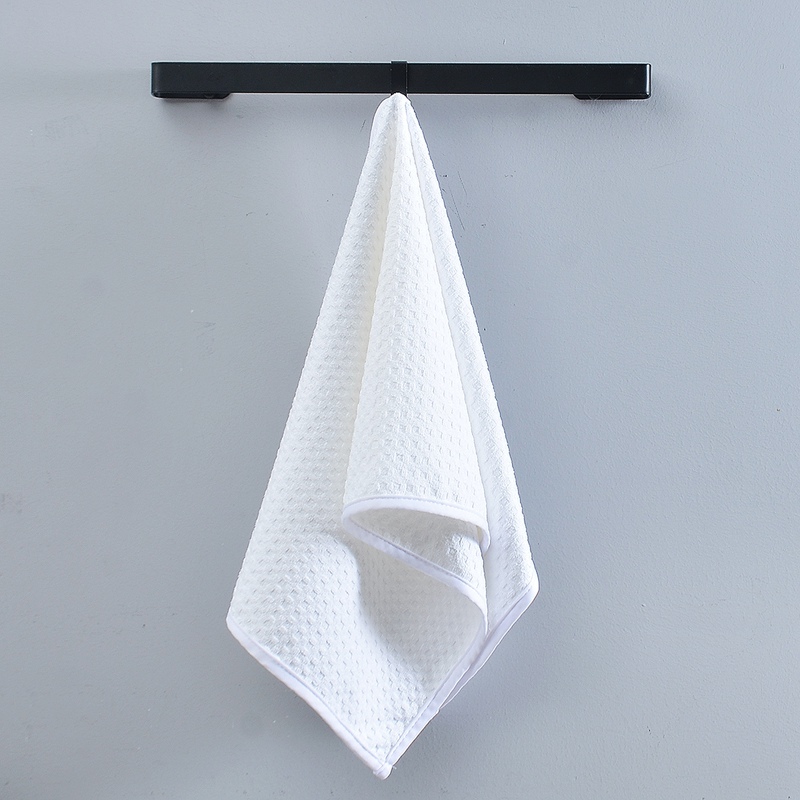 35x75cm 400gsm Small Waffle Microfiber Bath Towels For Camping