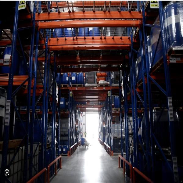 Anticorrosive Double Deep Selective Racking , Warehouse Storage Racking Metal Shelving