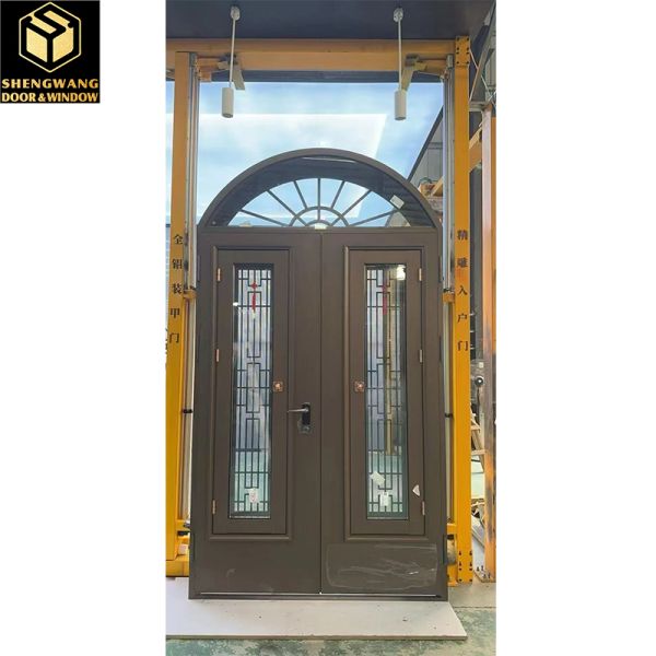Locking Secure Aluminum Garden Gate For Villa And Home Metal Garden Gate
