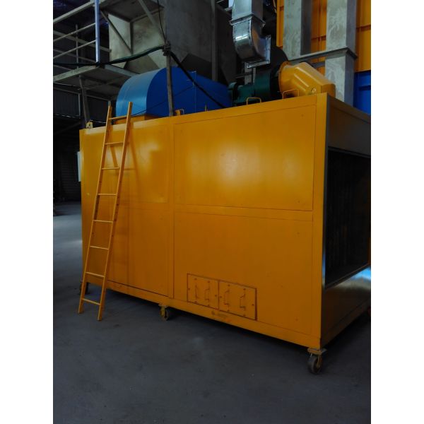 циклон 60mm горелка печи шелухи риса 500000 Cal