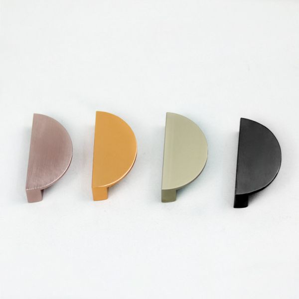 Ручки ящика полумесяца алюминиевого сплава OEM 90mm