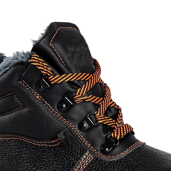 Anti-écrasement Bottes de sécurité en acier à orteils en acier à palme à haute résistance à l'huile