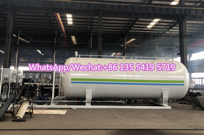 30000 Q370r LPG литров станции скида с распределителем