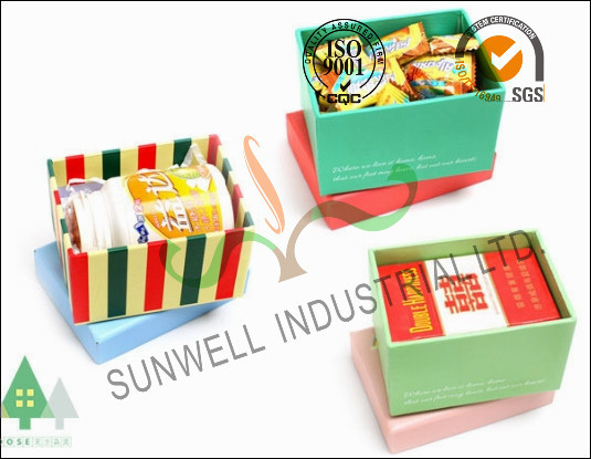 Disposable 300G White Hard Cardboard Picnic Lunch Food Packaging Boxes