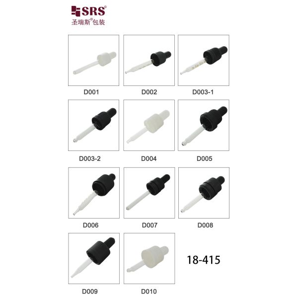 Cylindrical Empty Glass Dropper Bottle 15ml For Kids Medicine