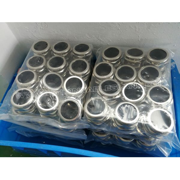 Waterproof IP68 Metric Cable Glands Sealing Connectors Stainless Steel 304/316/316L with Silicone Rubber Seals