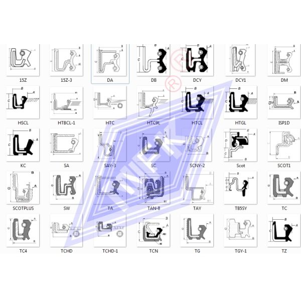 Taiwan SB Type 280*340*28 FKM Material Large Size Excavator Equipment Hydraulic Special Single Lip Skeleton Oil Seal