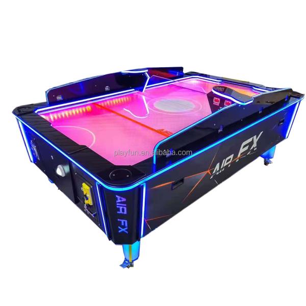 Parque de diversões comercial interior Hockey aéreo para dois jogadores Hockey aéreo Máquina de arcade mesa de hóquei no ar