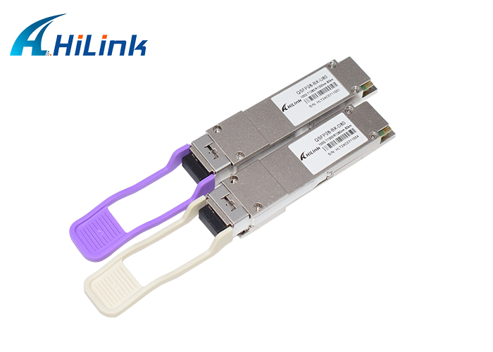 LC Simplex BiDi QSFP28 Передатчик 80 км одноволоконный однорежимный DDM