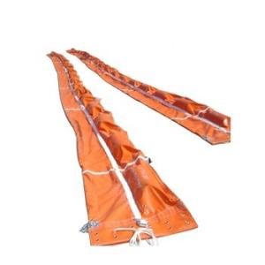 Floating PVC Oil Boom Containment Barrier Spill Control For Harbor Coastal