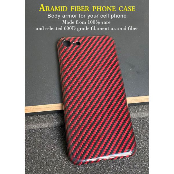 Electric insulation Thin And Light iPhone SE Aramid Fiber Phone Case