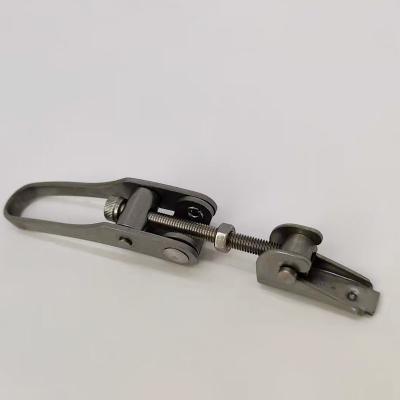 Cutting Process Metal Stamping Parts Stainless Steel For Customized Pipe Clamp Buckle