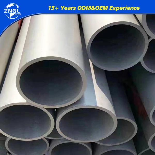 Pipe en acier inoxydable sans soudure/soudé pour les applications de la norme AISI TP304/304L/316/316L