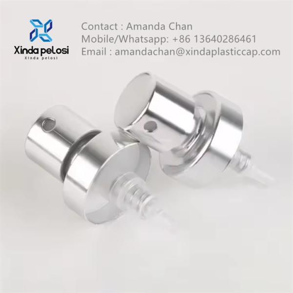 Aluminium-Plastic Small Perfume Spray Perfume Press Spray Pump Aluminum Pump