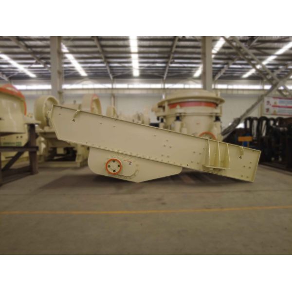 220-560t/h Cobblestone Crusher Vibration Feeder Machine For Granite Pebble