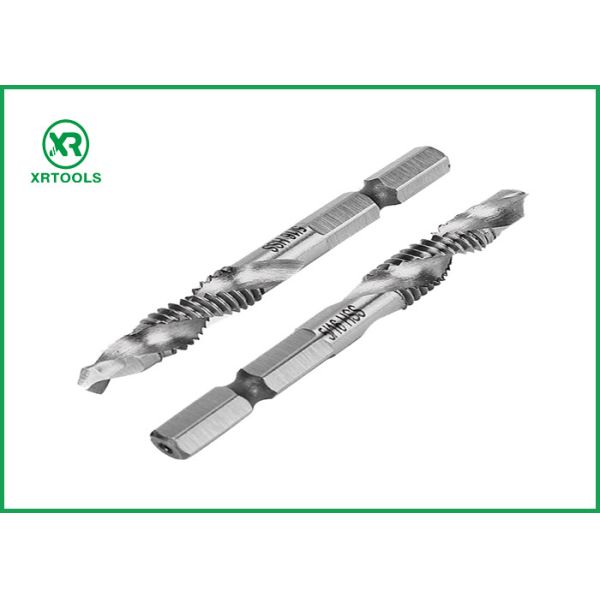 6Pcs Machine Use HSS Combination Drill And Taps Set ,Hss Machine Taps And Drill Sets