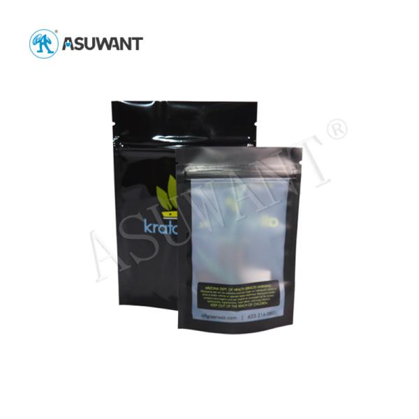 Heat Seal Mylar Plastic Medical Weed k Bags Stand Up 4 Oz Smell Proof