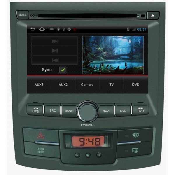 Ouchuangbo Ssangyong Kororando S150 Platform Android 4.0 DVD Player GPS Navi Radio MP3 EQ