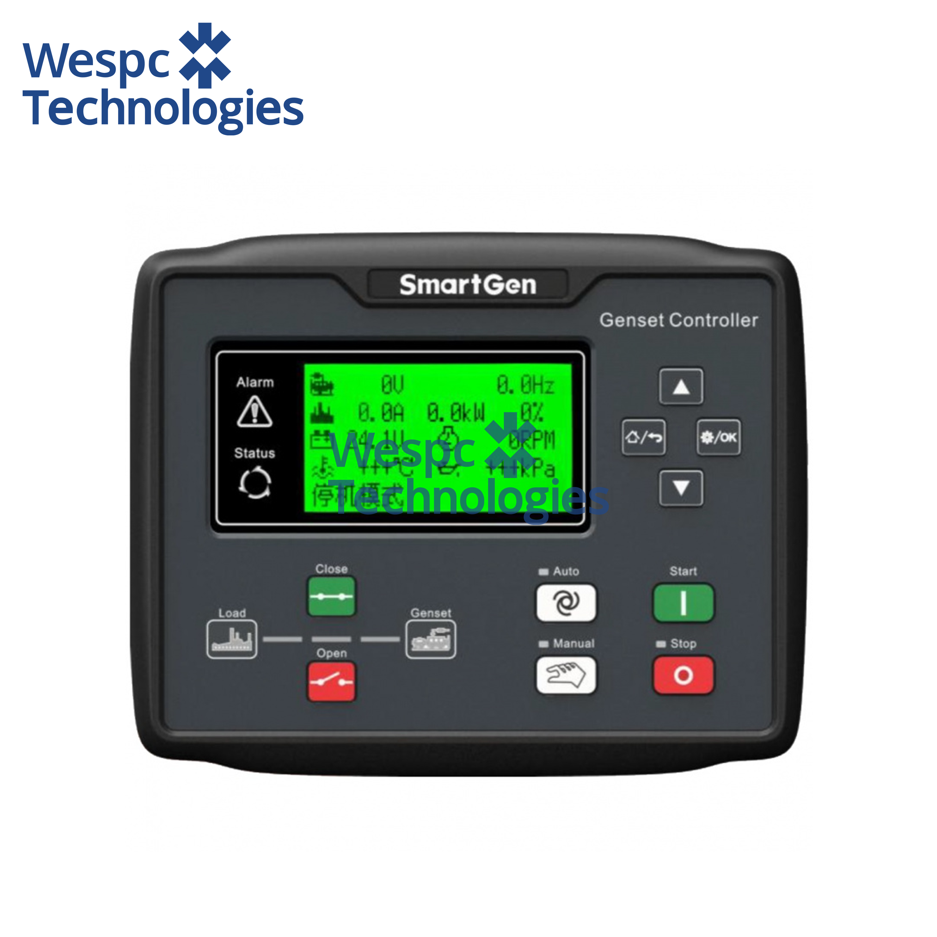 WESPC Original Smartgen HGM6110NC Generator Controller RS485 Auto Start Module