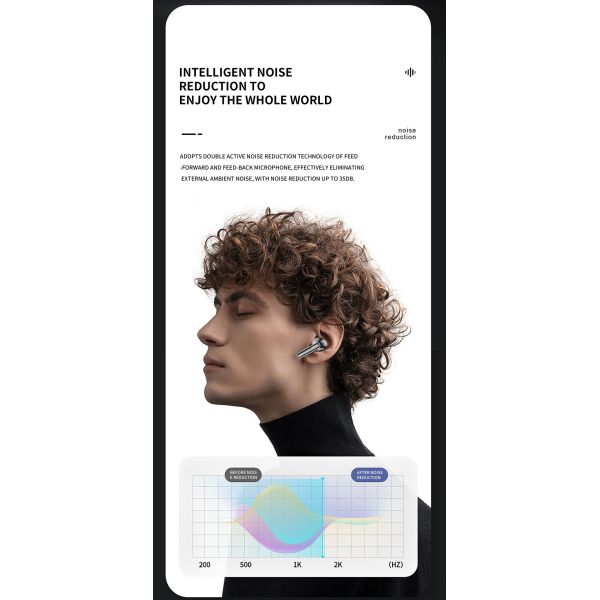 BT TWS Earphone 3D Surround Stereo Headset Wireless Headphones With 300mAh Charging Box Mobile Phone Game Sport In-ear Earbuds