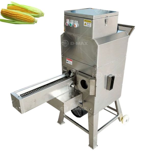 High Threshing Rate Fresh Corn Sheller Maize Kernels Threshing Machine 630*620*1250mm