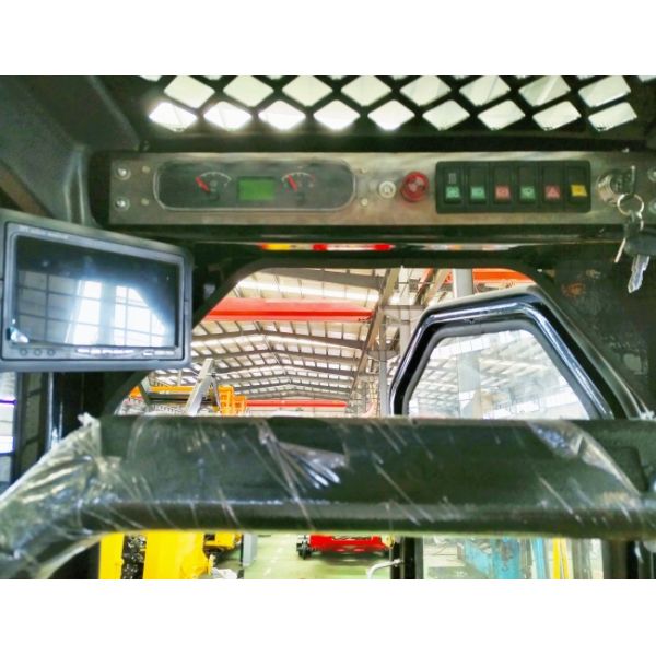 1200kg JC120 Skid Steer Loader 0.55m3 Bucket with Cummins engine and Brush Cutter For Sale