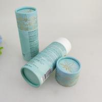 Venda a retalho de latas de papel reciclável Embalagem Cartão Perfumes Óleos Essenciais Container Tubos de papel