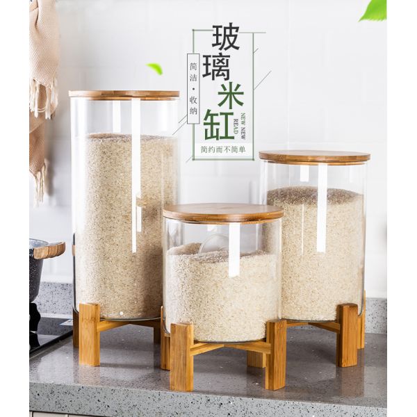 24 X 11.5cm Wooden Food Container 150ml Wooden Plant Stand  Bottle Holder