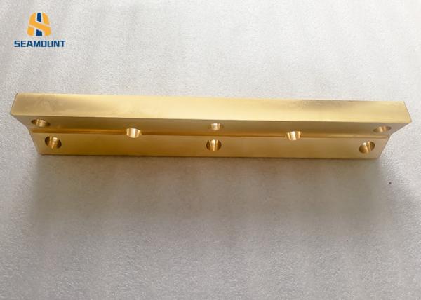 Brass Copper Metal Plate High Load Capacity Self Lubricating Sliding Plate