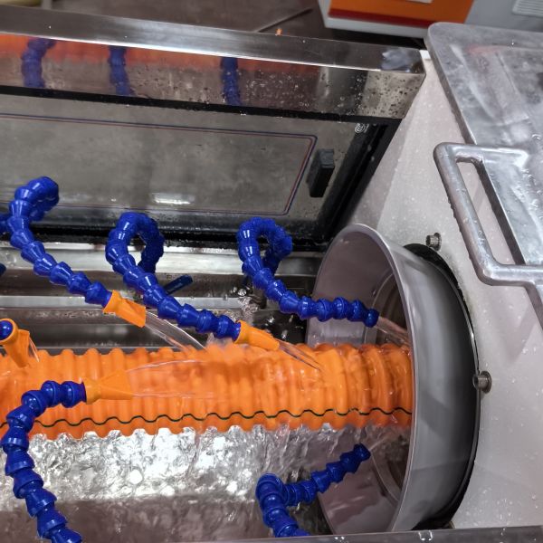 High Capacity HDPE Carbon Spiral Corrugated Cable Protection Pipe Manufacturing Line