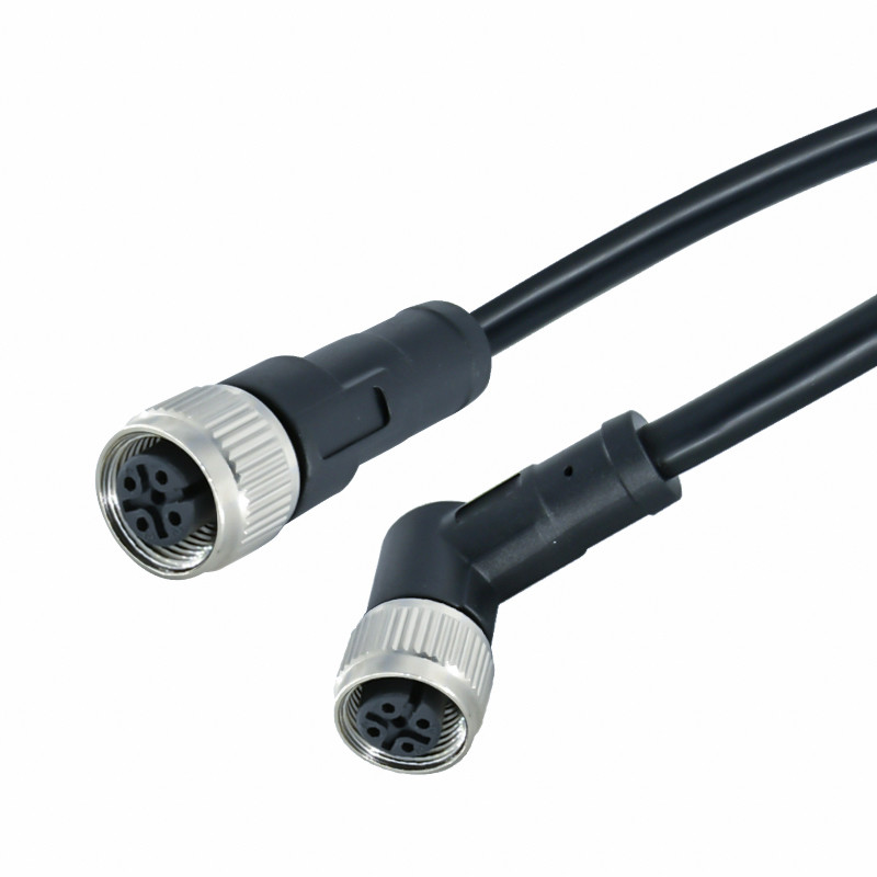 Провод датчика PVC AWG22-26 штырей водоустойчивый PUR кода 5 кабельного соединителя a Ourdoor M12