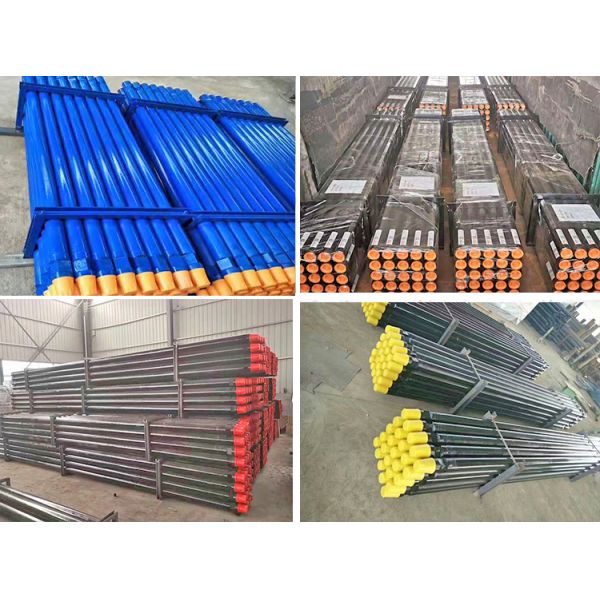 DTH API Drill Tube Precision Ground Drill Rod For Water Well Hole Drilling