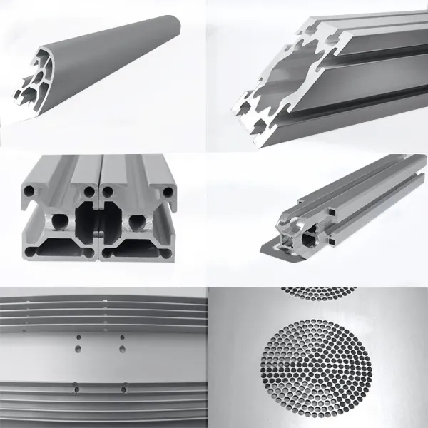 Profile de aluminio L 1515 1530 2020 2040 3030 3060 1050 1060 1100 Sección de aluminio