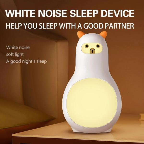 M9 Portable Sleeping Aid Speaker Night Light Mode 50H Battery Multiple Hypnotic Sound