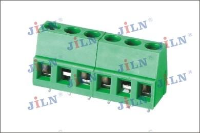 AC2500V JL128 PCB Terminal Connector 7.50mm Pitch H14.3 PA66 Panel Mount