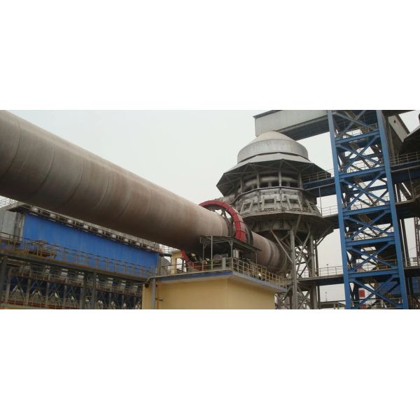 Reliable Rotary Kiln For Cement Plant 500-2000℃ Temperature Range